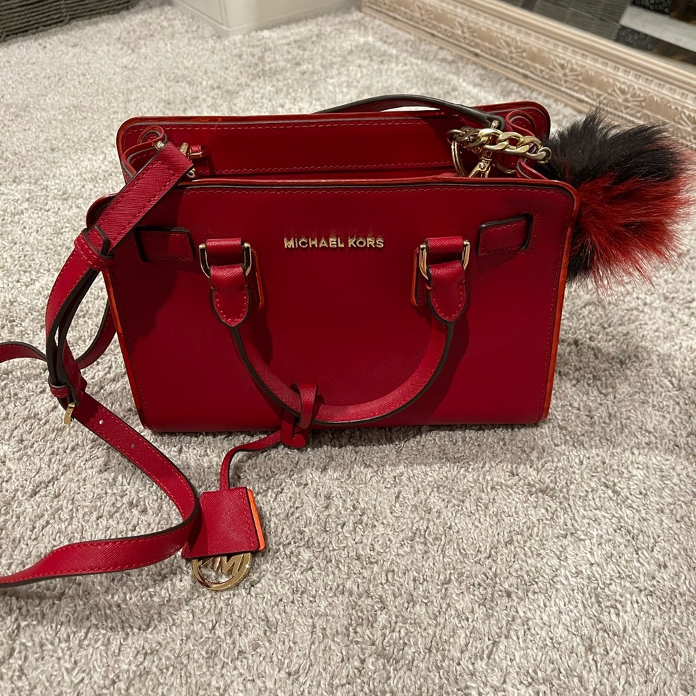 Michael Kors Red small purse